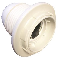 Патрон люстровый Е27 белый с двумя кольцами Electraline 71128