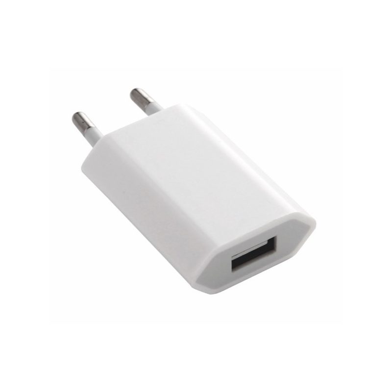 Сетевое зарядное для телефонов и планшетов с USB разъемом 1А Electraline 55075