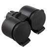 Адаптер наружный Electraline две розетки 16А IP44 арт.55074