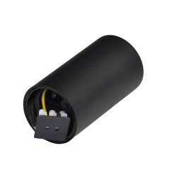 Светильник стакан накладной под лампу GU10, 35W, черный truEnergy 2131