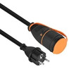 Удлинитель-шнур с системой Electralock кабель 3х1.5 мм2 10 м, IP44 Ele