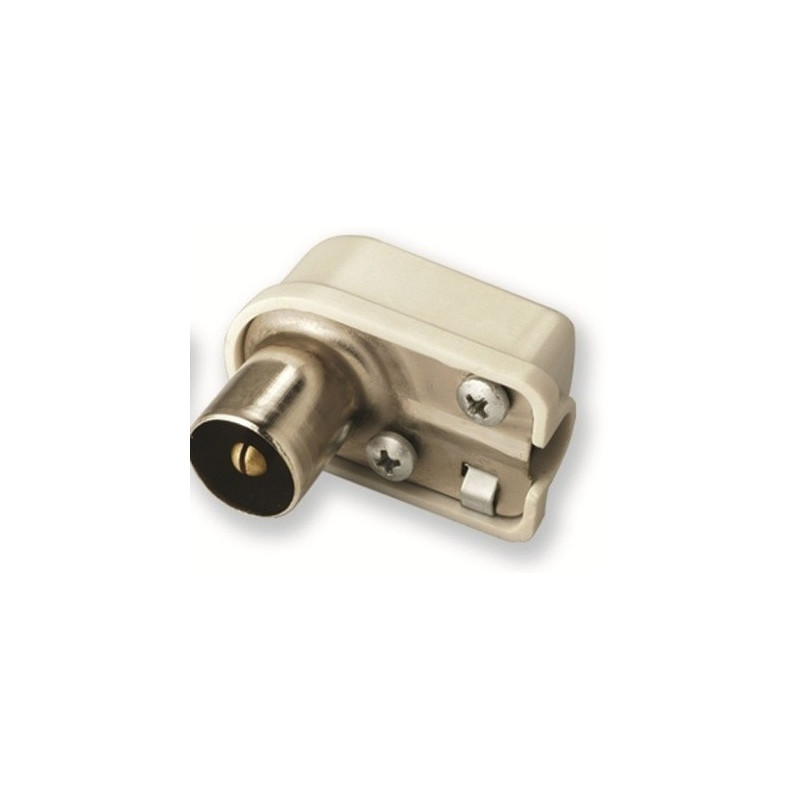 Разъем для коаксиального кабеля 90 f арт. 62203 Electraline