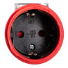 Штепсельная розетка евро IP54 16А Electraline 55083