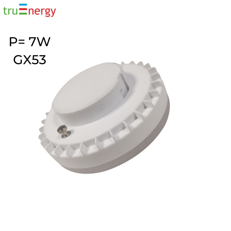 Светодиодная лампа 7W, GX53, 4000K truEnergy 14209