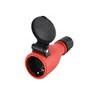 Штепсельная розетка евро IP54 16А Electraline 55083