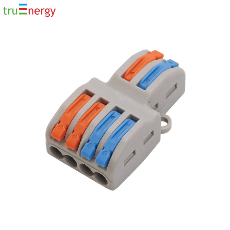 Клемма шестиконтактная с 2 коммутируемыми линиями 250V, 32А truEnergy