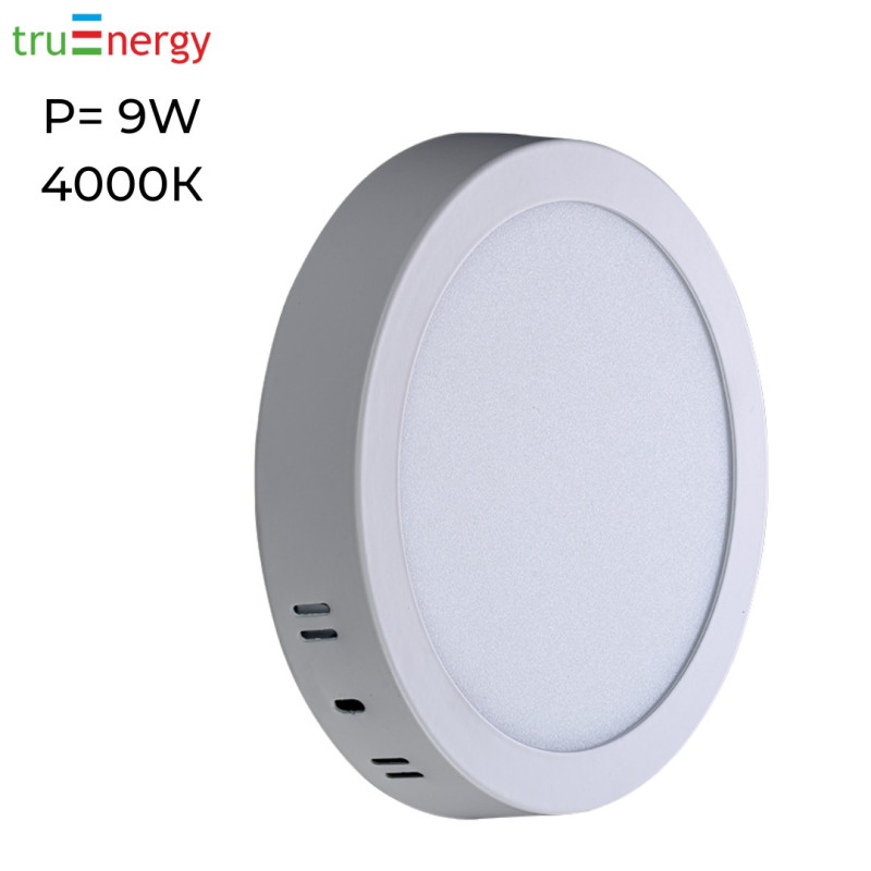 Светильник светодиодный накладной 9W 4000 К круглый TruEnergy 10104