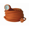 Удлинитель- шнур кабель ПВС 3x1,5 мм 25 м Electraline 01630