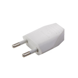Вилка электрическая Electraline прямой ввод,10 А, 250 В арт.55030 купи
