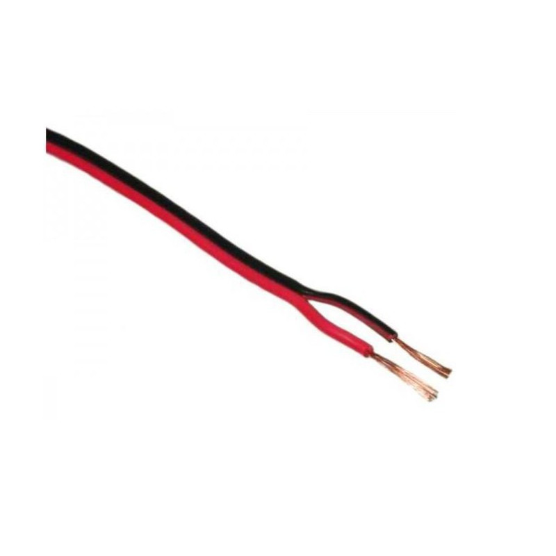 Hi-fi кабель акустический 2x0,75 мм2 500м прозрачный Electraline 31076