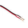 Hi-fi кабель акустический 2x0,75 мм2 500м прозрачный Electraline 31076