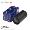 Светильник стакан накладной под лампу GU10, 35W, черный truEnergy 2131
