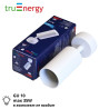 Светильник накладной поворотный под лампу GU10 белый truEnergy 21330