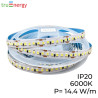 Светодиодная лента 24V 14,4W/m 6000K IP20 5м truEnergy 16522