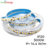 Светодиодная лента 24V 14,4 W/m 3000K  IP20 5м truenergy 16520