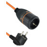 Удлинитель-шнур с системой Electralock кабель 3х1.5 мм2 10 м Electrali