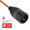 Удлинитель-шнур с системой Electralock кабель 3х1.5 мм2 10 м Electrali
