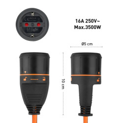 Удлинитель с системой Electralock 01744