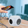 Удлинитель мини куб 3Р+2USB (А)+2USB (С) с выключатель и защитными што