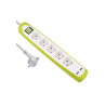 Удлинитель 5Р кабель ПВС 3G1,0 ММ 2М с двумя USB разъемами Electraline