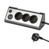 Удлинитель 3Р+2USB ПВС 3Х1,5ММ 1,5М 16А с защитными шторками Electrali