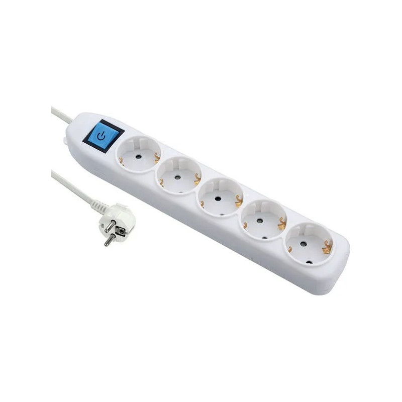 Удлинитель 5Р 5 м с выключателем и защитой от детей Electraline 62445