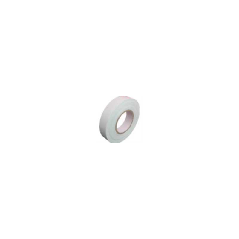 Изолента белая 10 м Electraline 62301