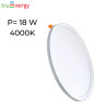 Светильник светодиодный встраиваемый 18W 4000 К  truEnergy 10723