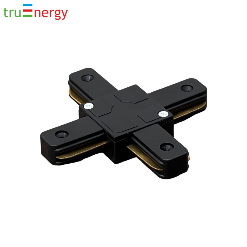 Коннектор для шинопровода X- образный truEnergy 23106