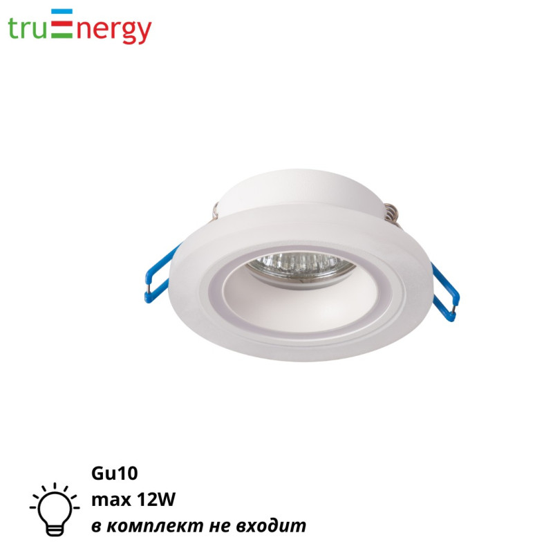 Встраиваемый светильник потолочный 12W белый truEnergy 21238