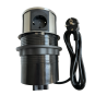 Удлинитель выдвижной круглый D120 3Р+2USB (A-C) 3,1А 2М 16А с защитным