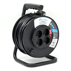 Удлинитель на катушке 30 м, кабель 3х1,5мм2 Electraline 49033