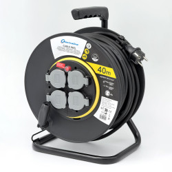 Удлинитель на катушке 40 м, кабель 3х1,5 мм2 Electraline 49044 