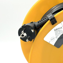 Удлинитель на катушке 25 м, кабель ПВС 3х2,5 мм2 Electraline 49028
