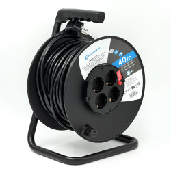 Удлинитель на катушке 40 м, кабель 3х1,5мм2 Electraline 49034