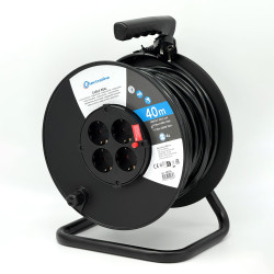 Удлинитель на катушке 40 м, кабель 3х1,5мм2 Electraline 49034