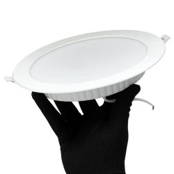 Светильник светодиодный ультратонкий, серия Slim Iron, круг — фото 3