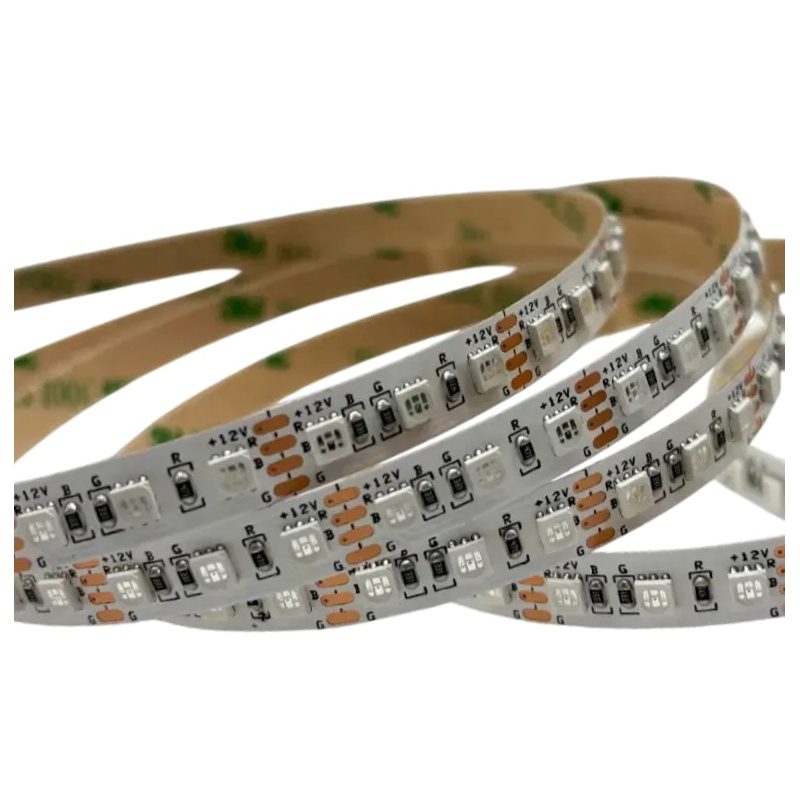 Лента светодиодная， серия Standard, 12V-3535-120D-RGB, 10 W/
