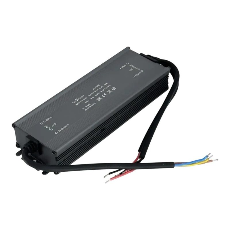 Блок питания для светодиодной ленты, серия Block Waterproof, 12V, 200W, IP68, 3 года гарантии