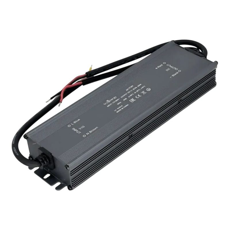 Блок питания для светодиодной ленты, серия Block Waterproof, 12V, 250W, IP68, 3 года гарантии