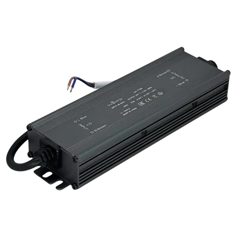 Блок питания для светодиодной ленты, серия Block Waterproof, 24V, 100W, IP68, 3 года гарантии