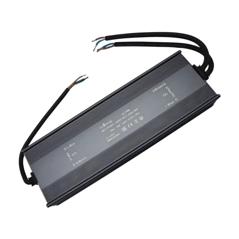 Блок питания для светодиодной ленты, серия Block Waterproof, 24V, 500W, IP68, 3 года гарантии