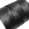 Нить полиамидная крученая 187*4*2, черная, бобина (500м) — фото 4