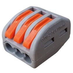 Клемма трехконтактная с 1 коммутируемой линией, 250V, 32 A