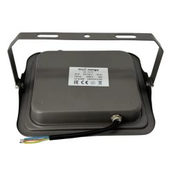 Прожектор светодиодный пылевлагозащищенный 50W, 6500K, IP66, серый, серия POWER