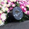 Светильник уличный c рассеивателем, под лампу с цоколем GU10, ?100 x 315mm, IP65 , алюминий, черный, серии PARK