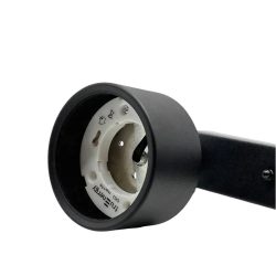 Светильник накладной поворотный под лампы 3*GX53, алюминий, круг д. 82 мм, серия MODERN, черный