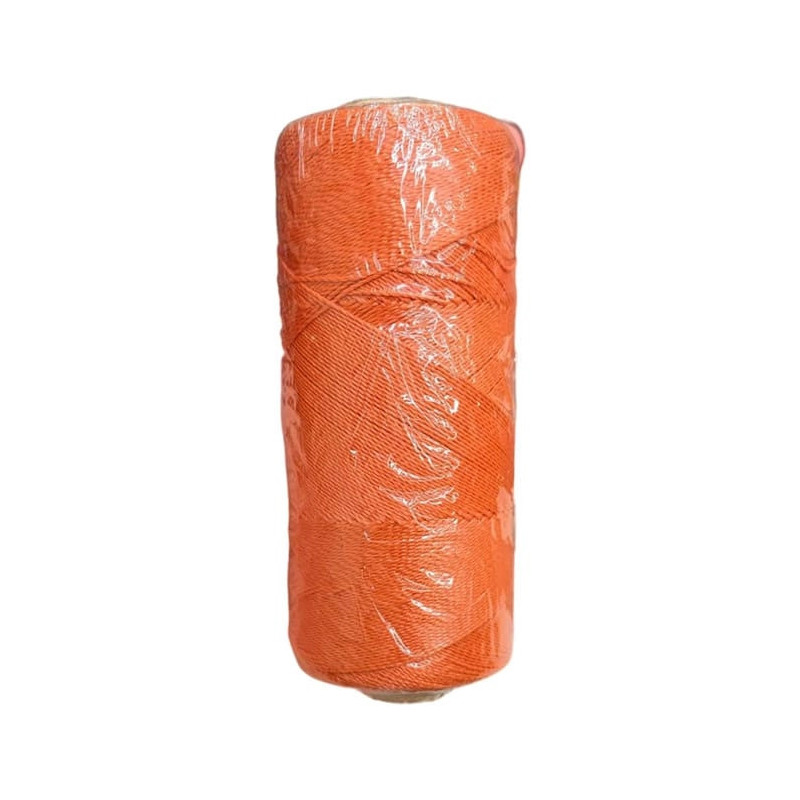 Нить полиамидная крученая 93,5*1*2 коралловая, бобина (500 м)