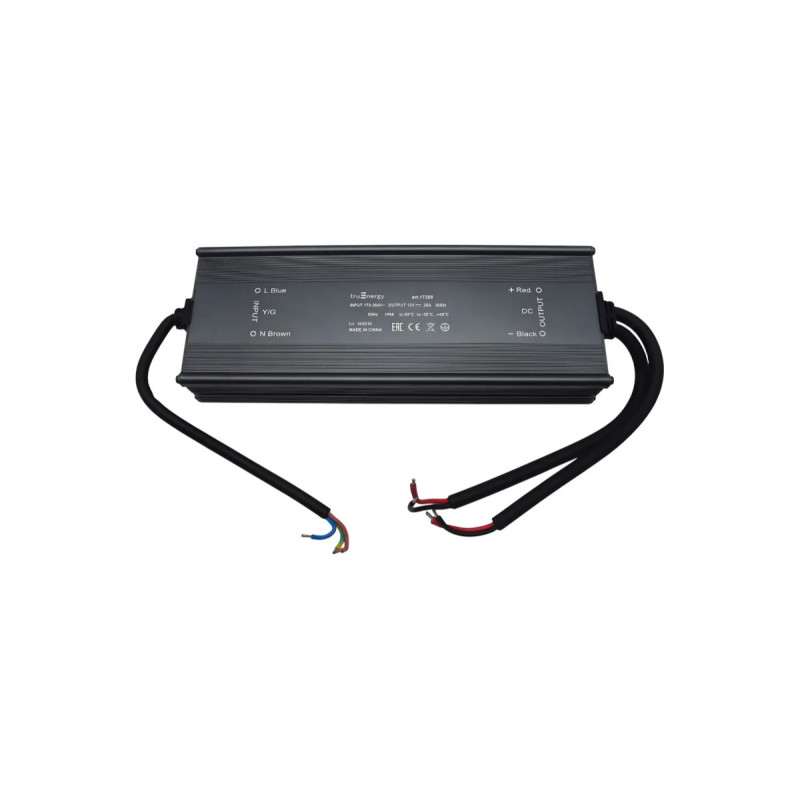 Блок питания для светодиодной ленты, серия Block Waterproof, 12V, 300W, IP68 — фото 4