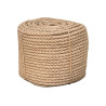 Канат джутовый крученый д.14 мм, качество Hessian, бухта (25 кг ±5%)